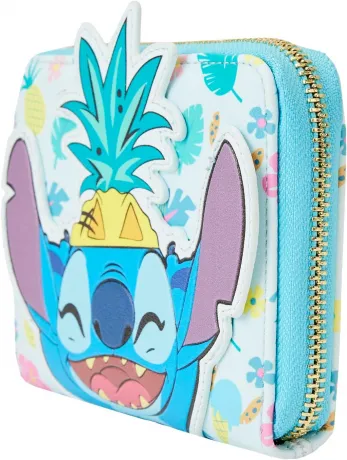 Portefeuille zippé Stitch Ananas Loungefly