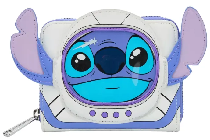 Portefeuille zippé Stitch Astronaute Loungefly