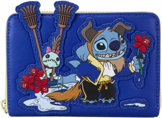 Portefeuille zippé Stitch avec le Costume de la Bête Loungefly