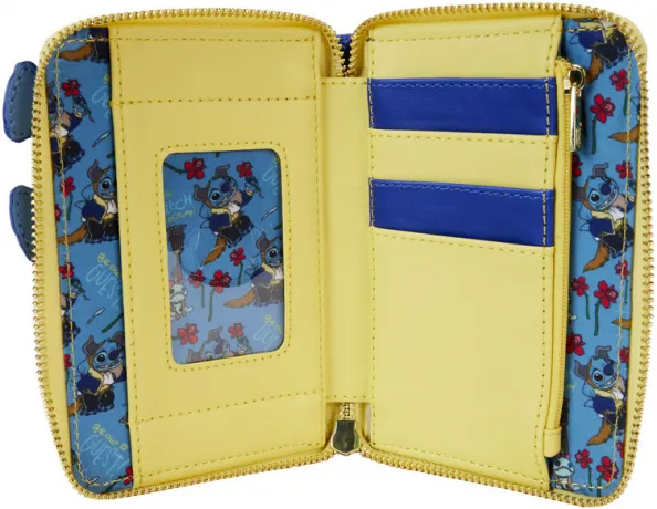 Portefeuille zippé Stitch avec le Costume de la Bête Loungefly