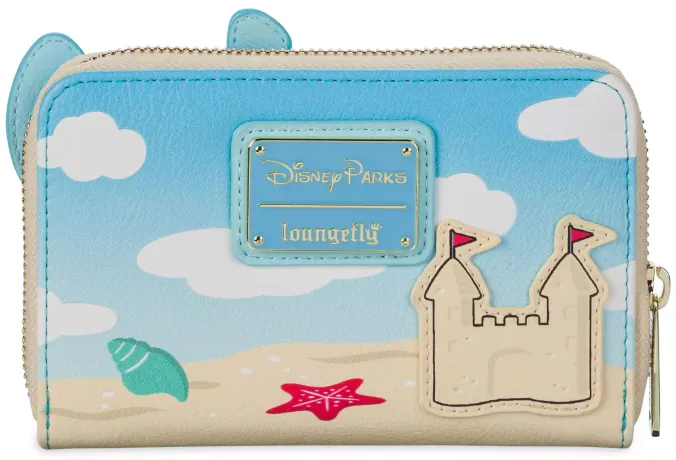 Portefeuille zippé Stitch Château de Sable Loungefly