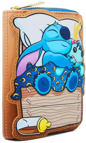 Portefeuille zippé Stitch Endormi Loungefly