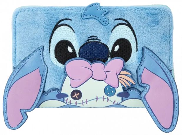 Portefeuille zippé Stitch et Scrump Cosplay Loungefly