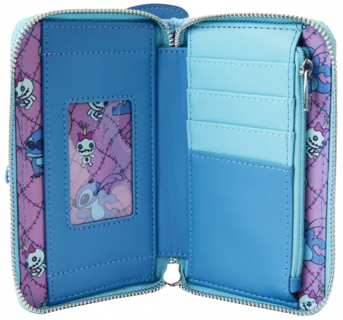 Portefeuille zippé Stitch et Scrump Cosplay Loungefly
