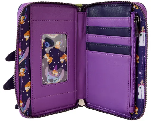 Portefeuille zippé Stitch Histoires qui font Peur Halloween Loungefly