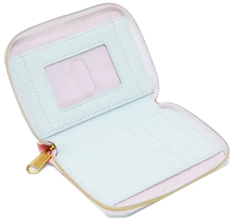 Portefeuille zippé Stitch &amp; Scrump Fleurs de cerisier Loungefly