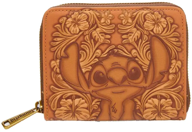 Portefeuille zippé Stitch Sculpté Loungefly