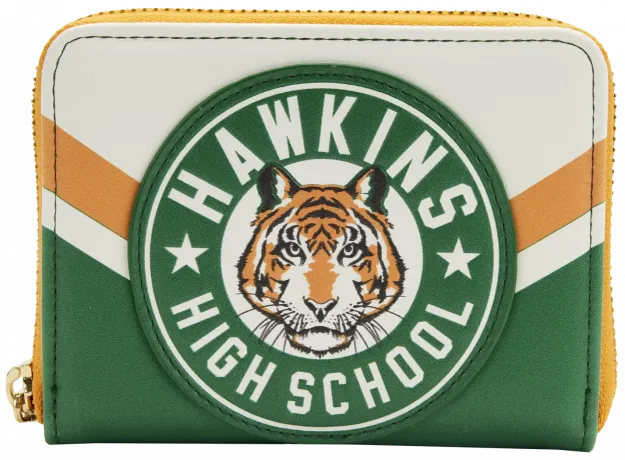 Portefeuille zippé Stranger Things Hawkins High Loungefly