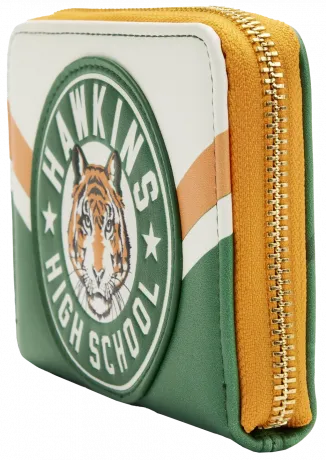 Portefeuille zippé Stranger Things Hawkins High Loungefly