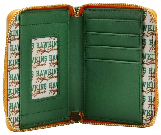 Portefeuille zippé Stranger Things Hawkins High Loungefly
