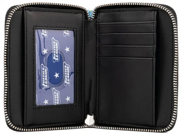 Portefeuille zippé Super Héros DC Comics Chibi Loungefly