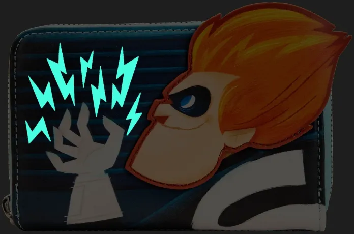 Portefeuille zippé Syndrome Glow Loungefly