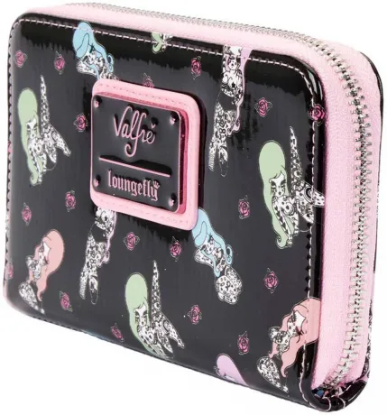 Portefeuille zippé Tatouages Impression Intégrale Loungefly