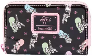 Portefeuille zippé Tatouages Impression Intégrale Loungefly