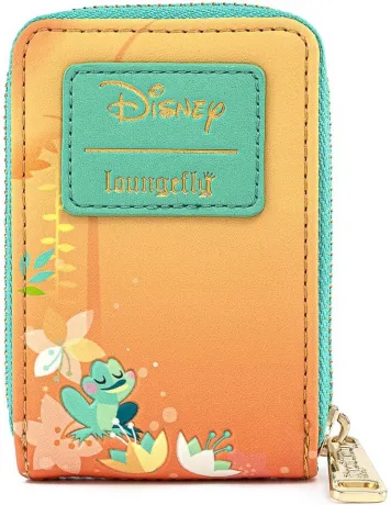 Portefeuille Accordéon Tiana et Naveen s&#039;embrassent Loungefly