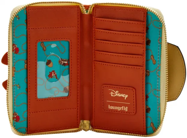 Portefeuille zippé Tic et Tac Cosplay Loungefly