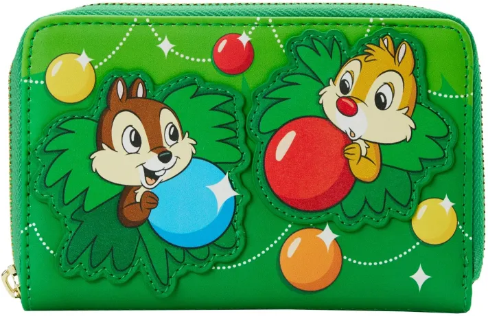 Portefeuille zippé Tic et Tac Ornaments Loungefly