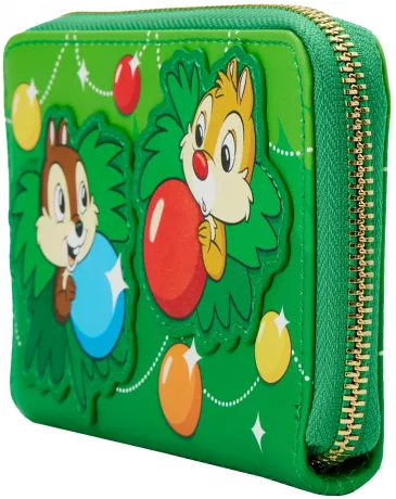 Portefeuille zippé Tic et Tac Ornaments Loungefly