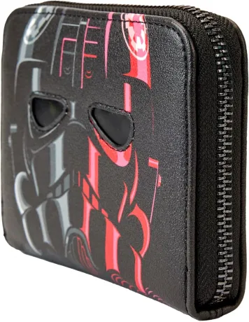 Portefeuille zippé Tie Fighter Lenticulaire Cosplay Loungefly