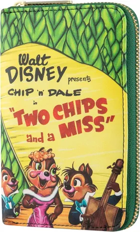 Portefeuille zippé Trésors du Coffre-fort Loungefly