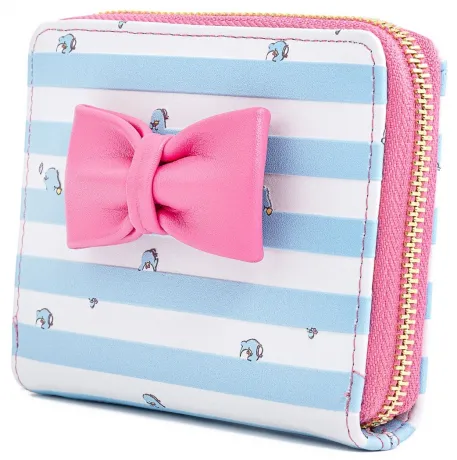 Portefeuille zippé Tuxedo Sam Rayé Loungefly