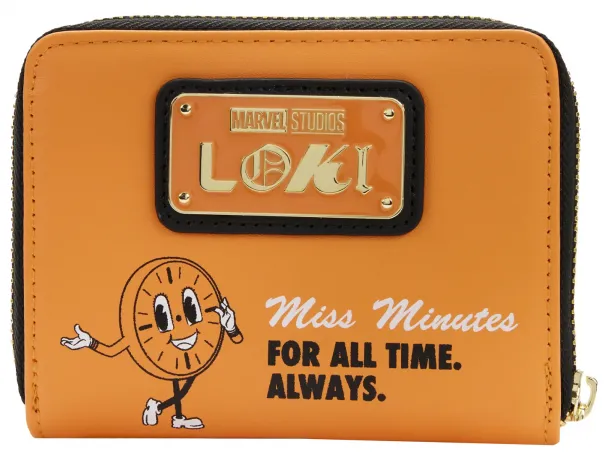 Portefeuille zippé TVA Miss Minutes Loungefly