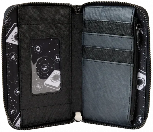 Portefeuille zippé Mercredi Addams Uniforme de la Nevermore Academy Loungefly