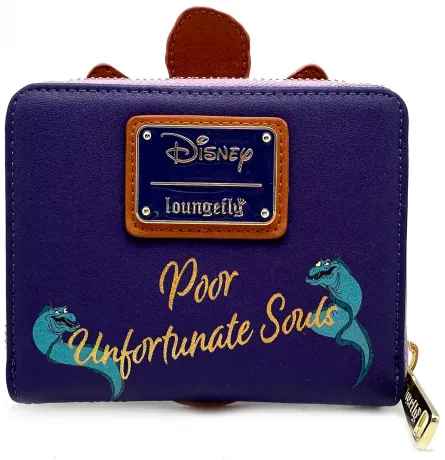 Portefeuille zippé Ursula et Vanessa Miroir Lenticulaire Loungefly