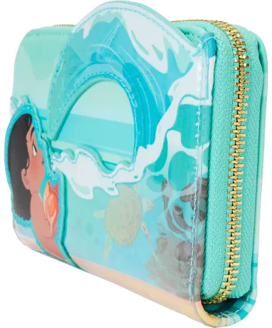 Portefeuille zippé Vagues de l&#039;Océan Loungefly