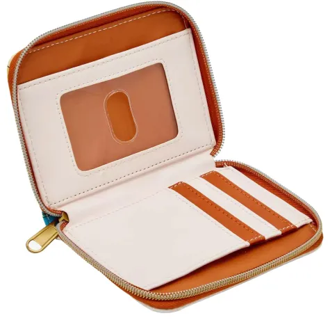 Portefeuille zippé Vaiana et ses Amis Vitrail Loungefly