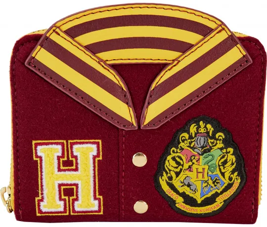 Portefeuille zippé Veste à écussons de Poudlard Loungefly