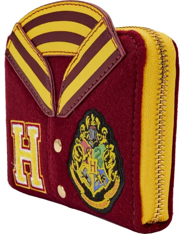 Portefeuille zippé Veste à écussons de Poudlard Loungefly