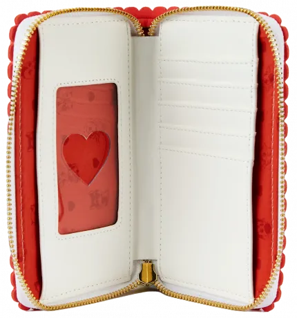 Portefeuille zippé Villainous Valentines Personnages Loungefly