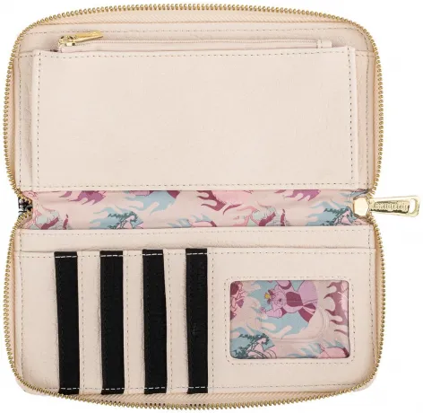 Portefeuille zippé Flammes Pastel Impression Intégrale Loungefly