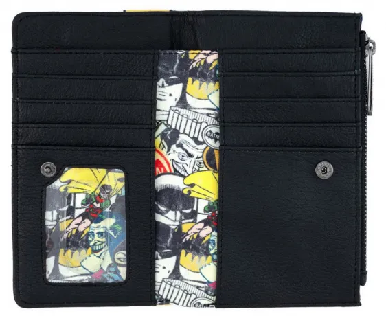Portefeuille zippé Vintage Batman Cosplay Loungefly