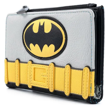 Portefeuille zippé Vintage Batman Cosplay Loungefly
