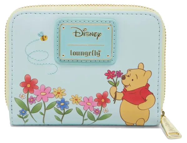 Portefeuille zippé Winnie et ses Amis Floral Loungefly