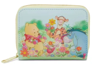 Portefeuille zippé Winnie et ses Amis Floral Loungefly