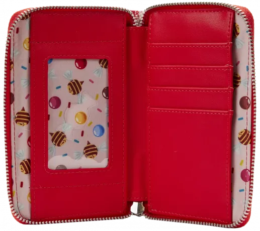 Portefeuille zippé Bonbons Loungefly