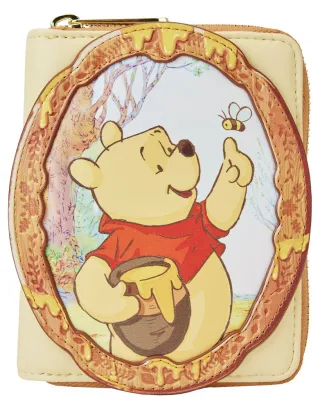 Portefeuille zippé Winnie l&#039;Ourson Camée Loungefly