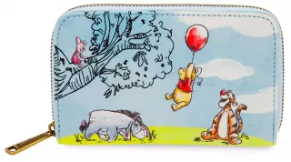 Portefeuille zippé Winnie l&#039;Ourson et ses Amis Loungefly