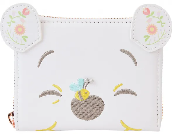 Portefeuille zippé Winnie l&#039;Ourson Floral Cosplay Loungefly