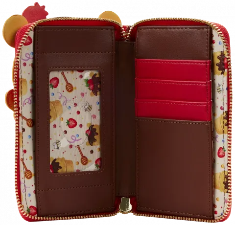 Portefeuille zippé Crème Glacée Winnie Loungefly