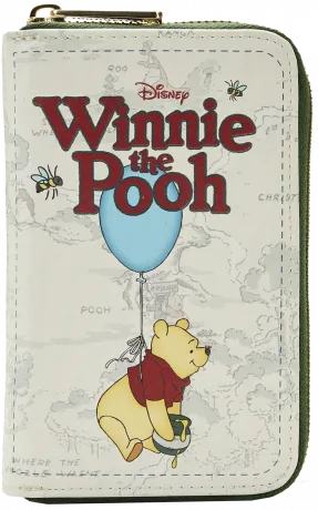 Portefeuille zippé Livre Classique Winnie l&#039;Ourson Loungefly