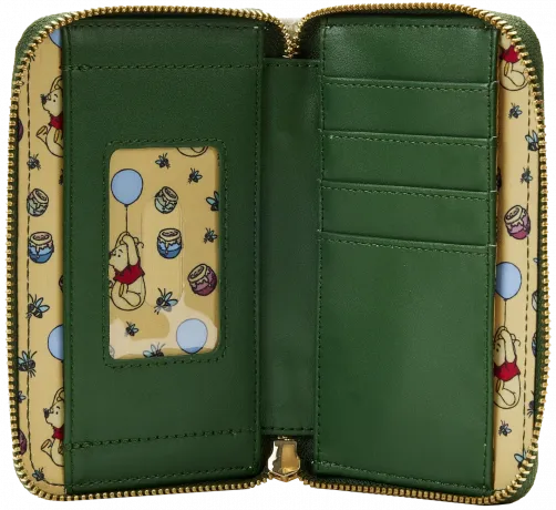 Portefeuille zippé Livre Classique Winnie l&#039;Ourson Loungefly