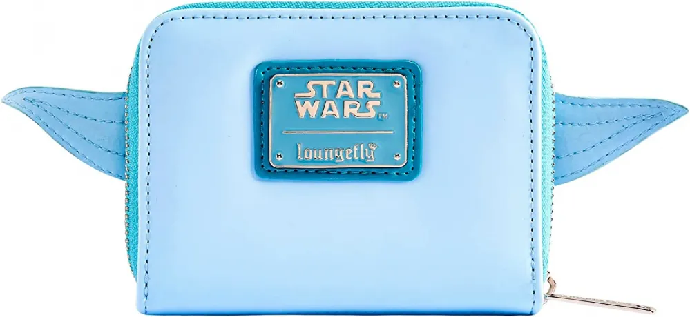 Portefeuille zippé Yoda Hologramme Cosplay Glow Loungefly