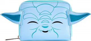 Portefeuille zippé Yoda Hologramme Cosplay Glow Loungefly