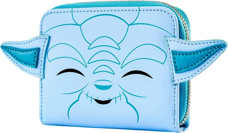 Portefeuille zippé Yoda Hologramme Cosplay Glow Loungefly