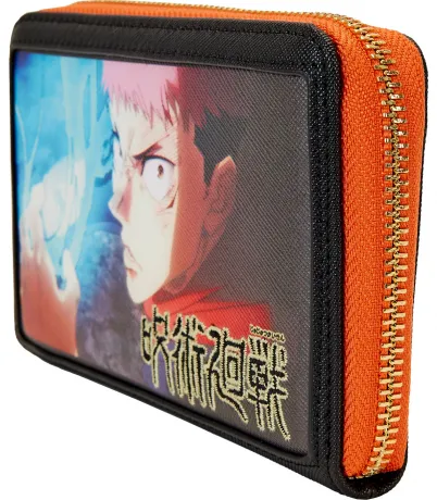 Portefeuille zippé Yuji Itadori Loungefly