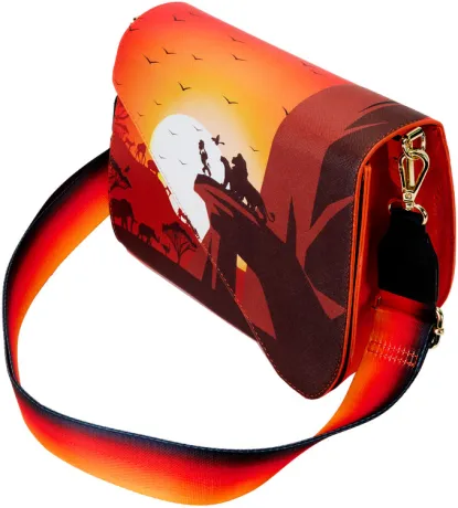 Sac à bandoulière 30ème Anniversaire le Rocher de la Fierté Silhouette Loungefly